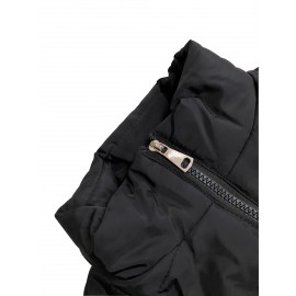 Women'S Stylish Yellow Puffer Jacket - Casual Long Sleeve, Short Length, Zip-Up with Pockets, Perfect for Winter Fashion, Winter Fashion Jacket|Zipup Jacket|Padded Jacket, Yellow Jacket/coat Women, Winter Jacket Women, Coat For Women