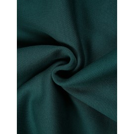 Women's Koi Fish & for Lotus Zip-Up Hoodie Jacket - Dark Green/Red Accents, Front Pockets, Machine Washable Zippered Hooded Sweatshirt for Fall/Winter Casual & Formal Outfits, Winter Wear, Artistic Design, Soft Material, Trend Followers