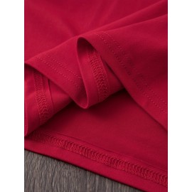 [Pink Cat Tshirt] Bright Pink Women's Cat Lover Graphic T-Shirt | Short Sleeve Crew Neck Casual Top with 